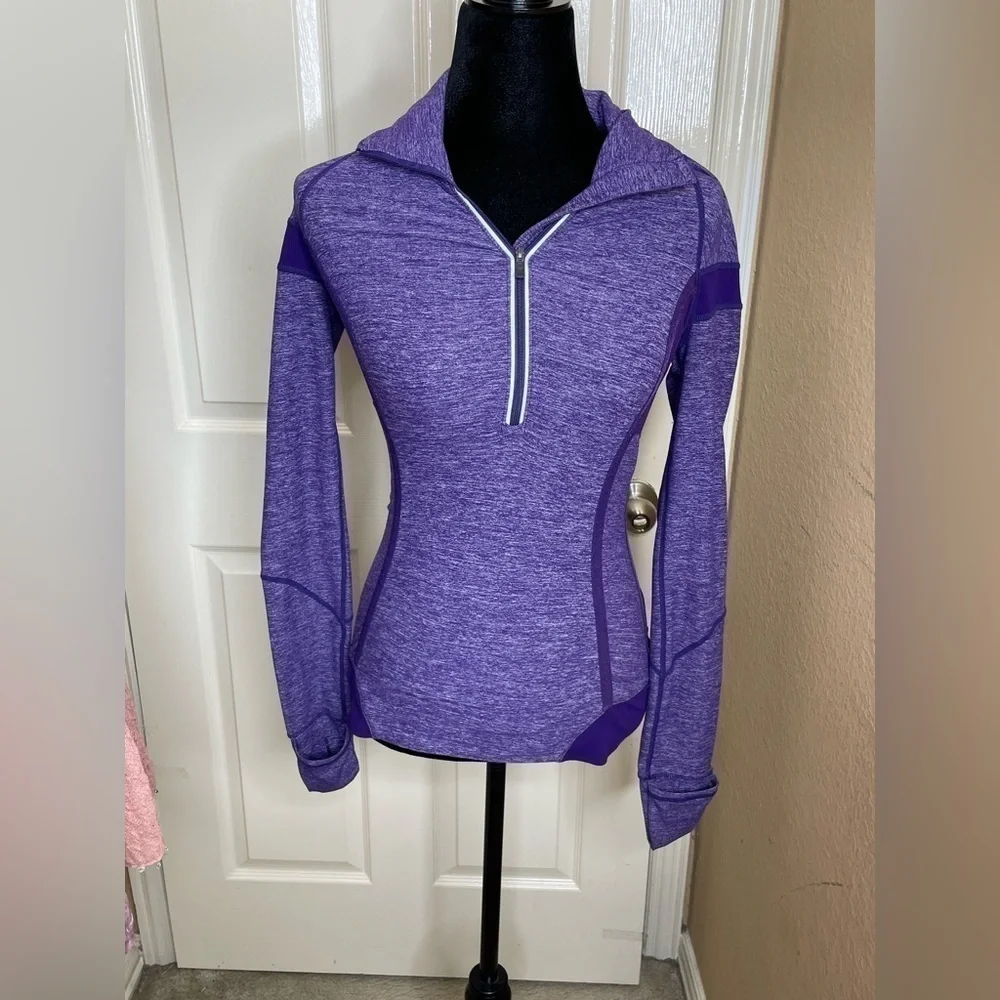 Lululemon Half Zip Pullover Size 4 - Picture 3 of 14